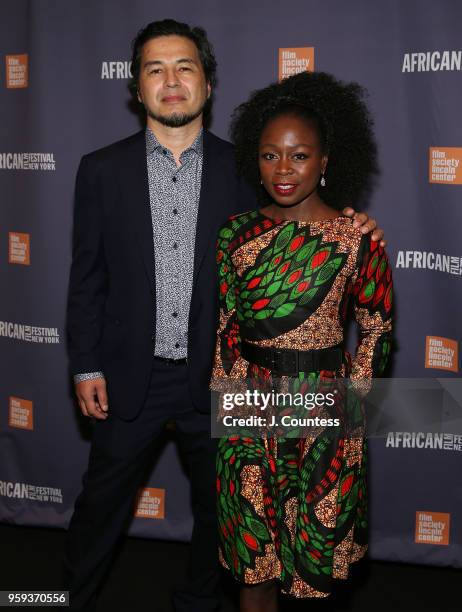 Director Tim Naylor and producer Zainab Jah attend the opening night of the 25th African Film Festival at Walter Reade Theater on May 16, 2018 in New...