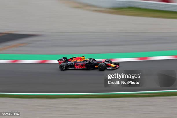 Jake Dennis, team Aston Martin Red Bull, during the Formula 1 testing at the Barcelona Catalunya Circuit, on 16th May 2018 in Barcelona, Spain. --