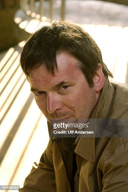 English writer/author Ian Rankin poses during a Portrait Session held at the book fair "Etonnants Voyageurs" on May 31, 2009 in Saint Malo, France.