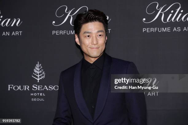 South Korean actor Ji Jin-Hee attends the 'KILAN' Night Party on May 16, 2018 in Seoul, South Korea.