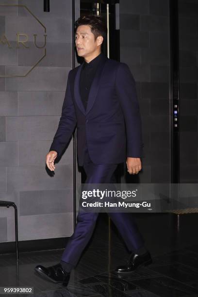 South Korean actor Ji Jin-Hee attends the 'KILAN' Night Party on May 16, 2018 in Seoul, South Korea.