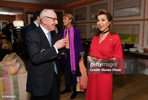 Executive producer HRH Princess Firyal of Jordan and guest attend "This is Home: A Refugee Story" - New York Premier Screening at Crosby Street Hotel...