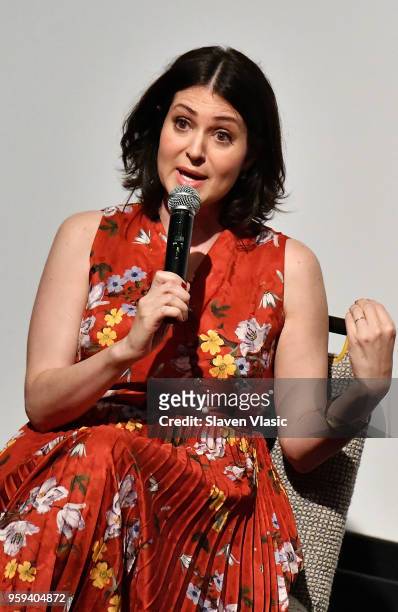 Director Alexandra Shiva attends panel discussion for "This is Home: A Refugee Story" - New York Premier Screening at Crosby Street Hotel on May 16,...