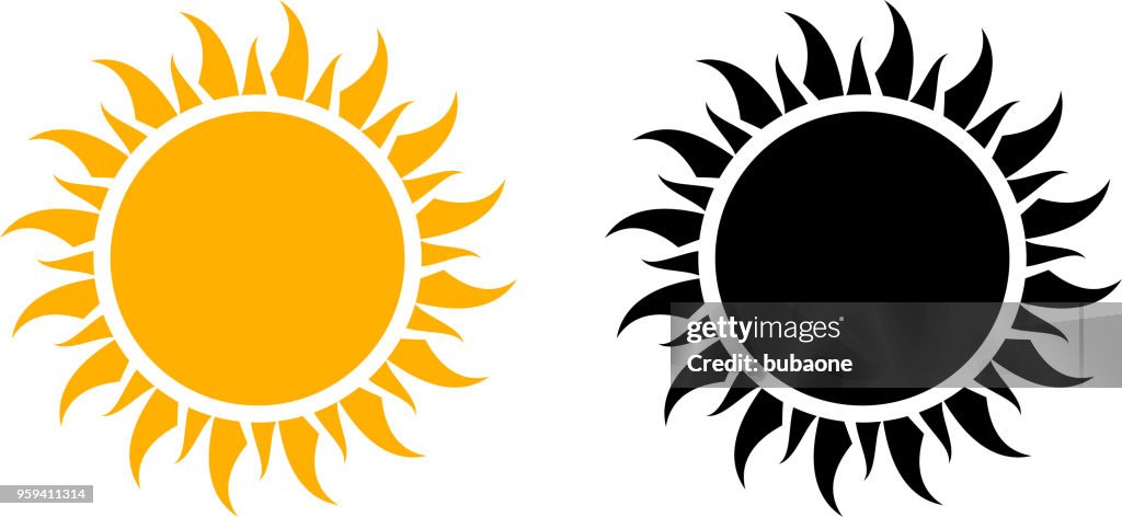 Summer Sun Icon Set Vector Graphic High-Res Vector Graphic - Getty Images