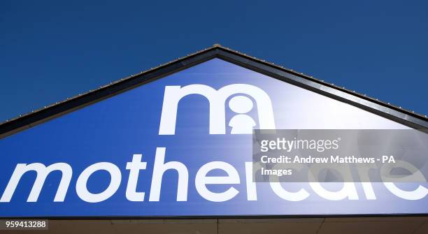 General view of a Mothercare store in Basingstoke, Hampshire as it is announced the high street retailer is to close 50 stores and re-hire it's...