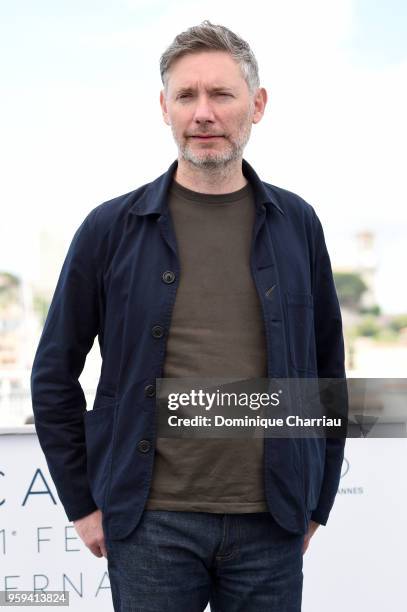 Director Kevin Macdonald attends the photocall for the "Whitney" during the 71st annual Cannes Film Festival at Palais des Festivals on May 17, 2018...