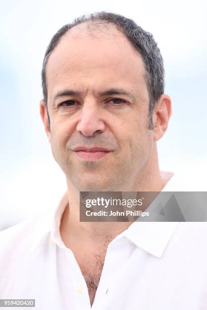 Producer Simon Chinn attends "Whitney" Photocall during the 71st annual Cannes Film Festival at Palais des Festivals on May 17, 2018 in Cannes,...