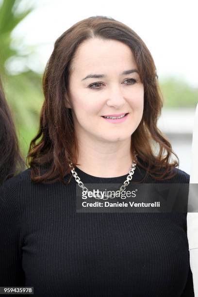 Co-Producer Vanessa Tovell attends the photocall for the "Whitney" during the 71st annual Cannes Film Festival at Palais des Festivals on May 17,...
