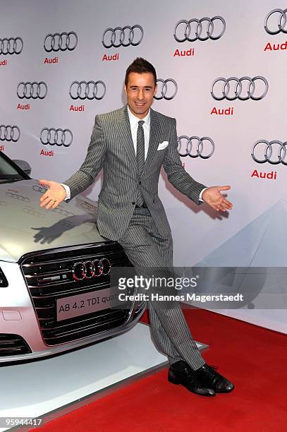Kai Pflaume attends the Audi Night at Hotel 'Zur Tenne' on January 22, 2010 in Kitzbuehel, Austria.