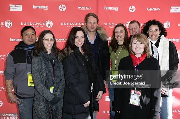 Guest, 'Bus' Director Yasmine Novak, 'Quadrangle' Producer Amy Grappell, 'Wagah" Producer Henning Kamm, 'Born Sweet', Director Cynthia Wade,...