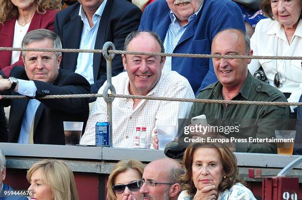 Luis Miguel Rodriguez attends a bullfighting of San Isidro Fair at Las Ventas bullring at Las Ventas Bullring on May 16, 2018 in Madrid, Spain.