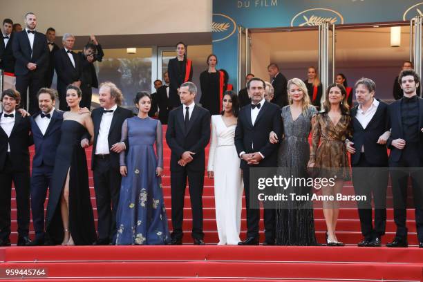 Jonathan Zaccai, Melanie Doutey, Noee Abita, Guillaume Canet, Leila Bekhti, director Gilles Lellouche, Benoit Poelvoorde, Virginie Efira, Marina Fois...