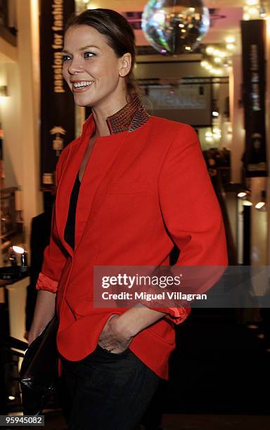 Jessica Schwarz attends the Michalsky Style Night Fashion Show at Friedrichstadtpalast on January 22, 2010 in Berlin, Germany.