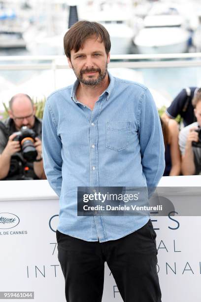 Director Ulrich Koehler attends the photocall for "In My Room" during the 71st annual Cannes Film Festival at Palais des Festivals on May 17, 2018 in...