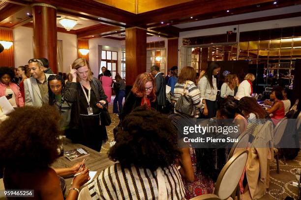 Noire N'Est Pas Mon Metier' Book Signing during the 71st annual Cannes Film Festival at Majestic Hotel on May 17, 2018 in Cannes, France.