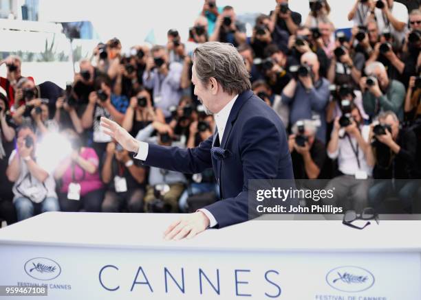 Gary Oldman attends the Rendez-Vous with Gary Oldman Photocall during the 71st annual Cannes Film Festival at Palais des Festivals on May 17, 2018 in...