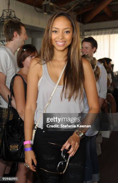 Actress Amber Stevens attends The Suite Life: Skybar Emmy Suites at Skybar on September 18, 2009 in West Hollywood, California.