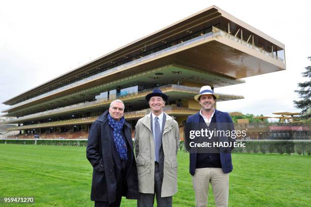 Paris, France - March 28, 2018 - After two years of work and a renovation budget of 140 million euros, the new Paris-Longchamp racecourse will be...