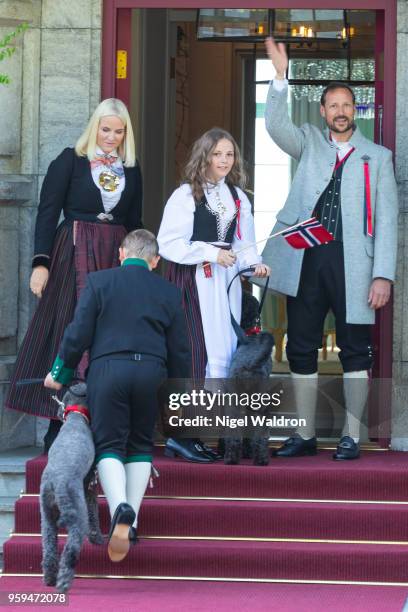 Princess Mette Marit of Norway, Prince Sverre Magnus of Norway, Princess Ingrid Alexandra of Norway, Prince Haakon Magnus of Norway, Muffins...