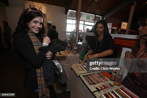 Actress Jillian Murray attends Village at the Yard during the 2010 Sundance Film Festival on January 22, 2010 in Park City, Utah.