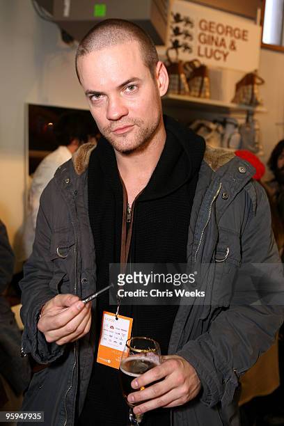Actor Shane West attends Village at the Yard during the 2010 Sundance Film Festival on January 22, 2010 in Park City, Utah.