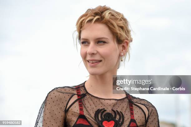 Elena Radonicich attends "In My Room" Photocall during the 71st annual Cannes Film Festival at Palais des Festivals on May 17, 2018 in Cannes, France.