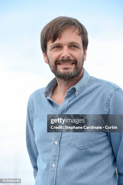 Director Ulrich Koehler attends "In My Room" Photocall during the 71st annual Cannes Film Festival at Palais des Festivals on May 17, 2018 in Cannes,...