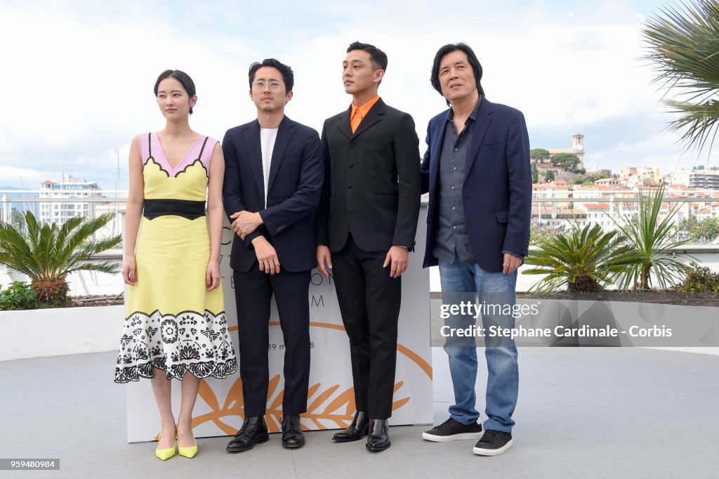"Burning" Photocall - The 71st Annual Cannes Film Festival
