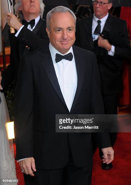 Producer Lorne Michaels arrives at the 67th Annual Golden Globe Awards held at The Beverly Hilton Hotel on January 17, 2010 in Beverly Hills,...