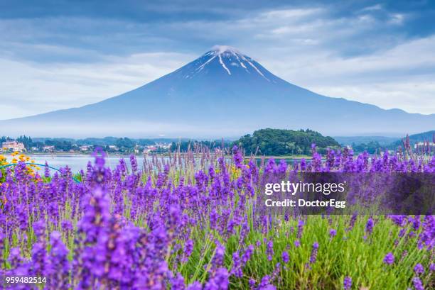 Adrium AluVerbund-Bild 90 X 70 Cm – Motiv: Fuji Mountain & Kawaguchiko Lake – Moderner Wanddruck