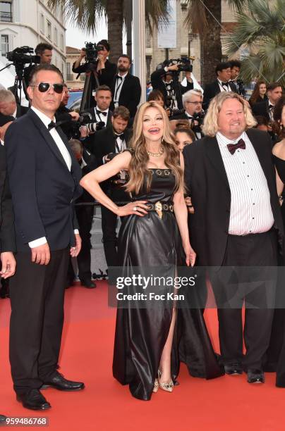 Latoya Jackson attends the screening of "Burning" during the 71st annual Cannes Film Festival at Palais des Festivals on May 16, 2018 in Cannes,...