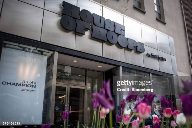 Foot Locker Inc. House Of Hoops store stands in downtown Chicago, Illinois, U.S., on Sunday, May 13, 2018. Foot Locker Inc. Is scheduled to release...