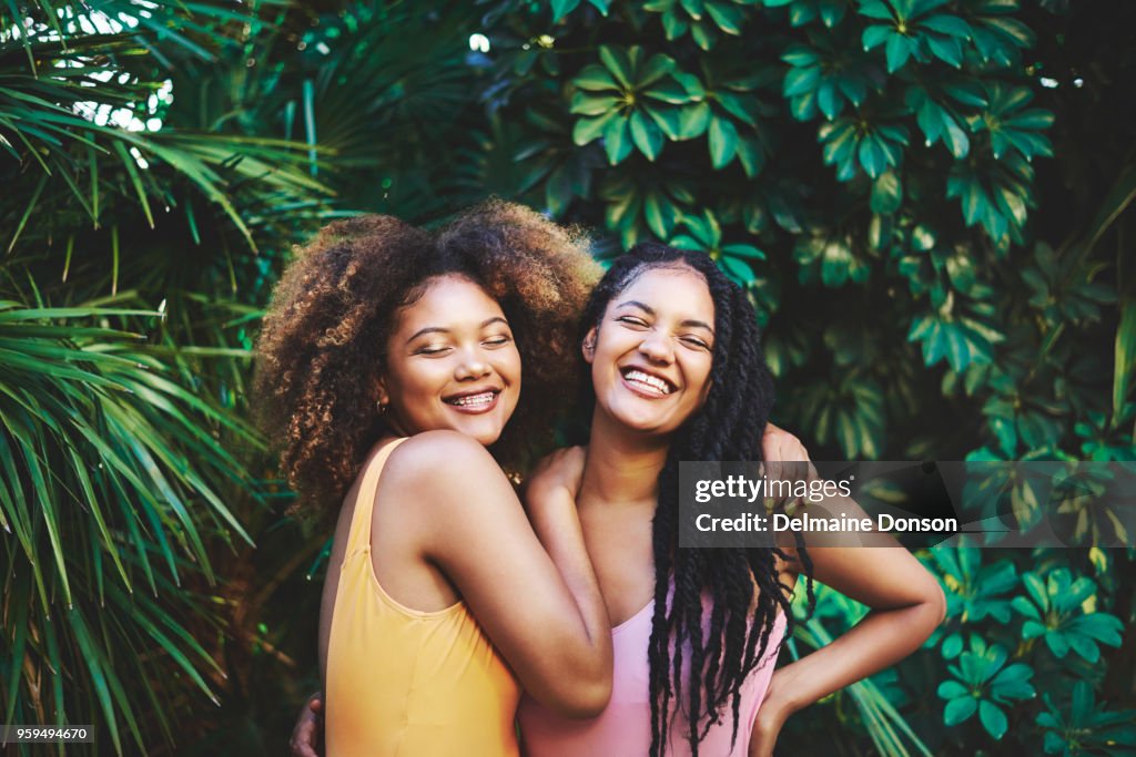 Embracing their natural beauty