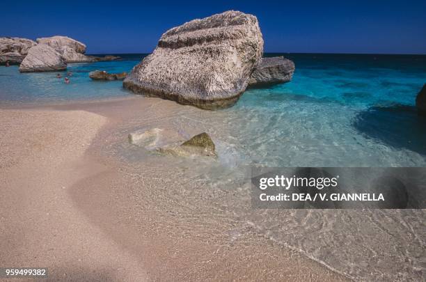 Cala Mariolu beach, National Park of the Bay of Orosei and Gennargentu, Ogliastra, Sardinia, Italy.