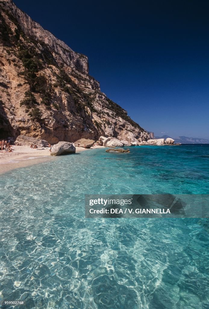 Cala dei Gabbiani beach, Ogliastra, Sardinia