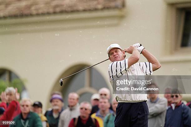 Nick Price of Zimbabwe in action during the WGC - American Express Championship held at the Valderrama Golf Club, in Spain. \ Mandatory Credit: David...
