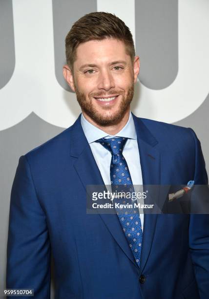 Jensen Ackles attends The CW Network's 2018 upfront at The London Hotel on May 17, 2018 in New York City.