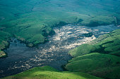 Livingstone Falls at lower Congo River