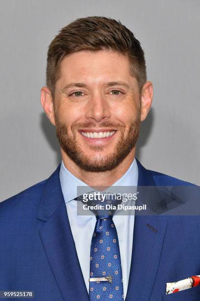 Jensen Ackles attends the 2018 CW Network Upfront at The London Hotel on May 17, 2018 in New York City.