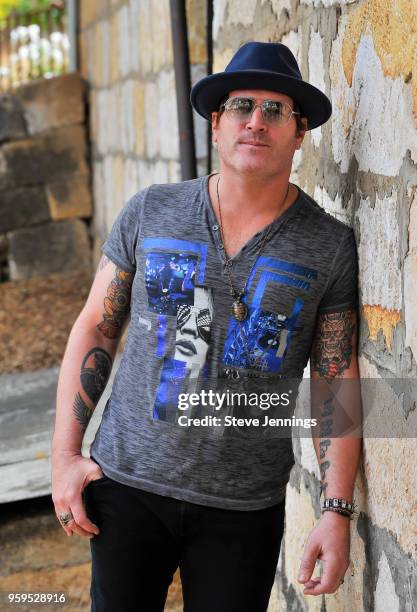 Singer Jerrod Niemann poses on Day 2 of Live In The Vineyard Goes Country on May 16, 2018 in Napa, California.