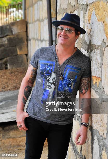 Singer Jerrod Niemann poses on Day 2 of Live In The Vineyard Goes Country on May 16, 2018 in Napa, California.