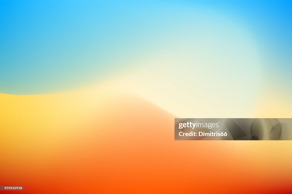 Abstract desert background