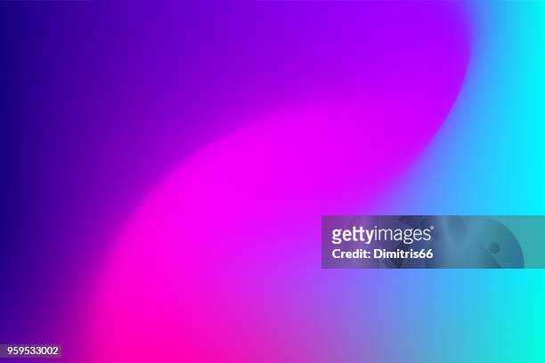 vector abstract vibrant mesh background: fuchsia to blue. - bright background stock illustrations