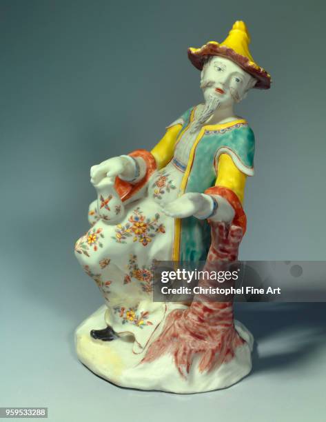 Chinese figure , French Art, Quote of the Ceramique de Sevres, France.