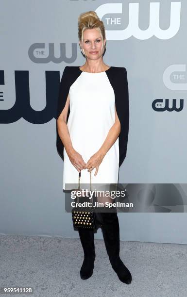 Actress Nicollette Sheridan attends the 2018 CW Network Upfront at The London Hotel on May 17, 2018 in New York City.