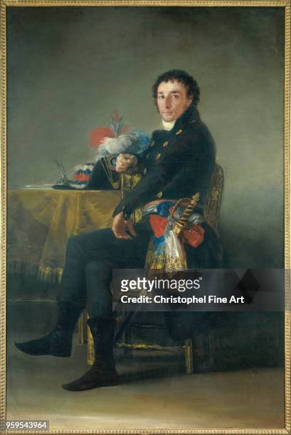 Portrait of Ferdinand Guillemardet, France's ambassador to Spain , Goya Francisco De , Louvre Museum, France, Spain.