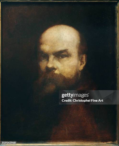 Portrait of Paul Verlaine , Chantalat Edouard , Museum of Fine Arts of Metz, France.