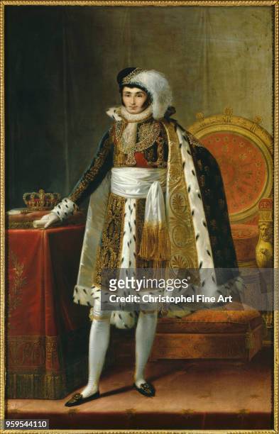 Full-length portrait of Jerome Bonaparte King of Westphalia, Gerard Francois , Castles of Versailles and Trianon, France.