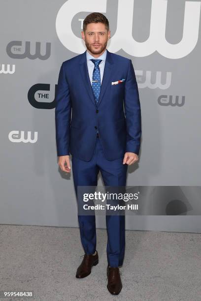 Jensen Ackles attends the 2018 CW Network Upfront at The London Hotel on May 17, 2018 in New York City.