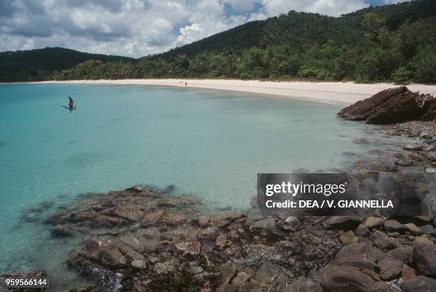 Magens Bay Beach, Saint Thomas Island, US Virgin Islands, United States of America.